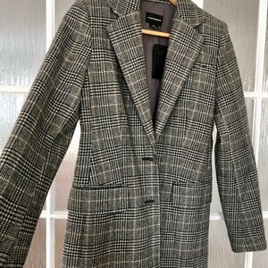 🩶 NWT Club Monaco Plaid Blazer